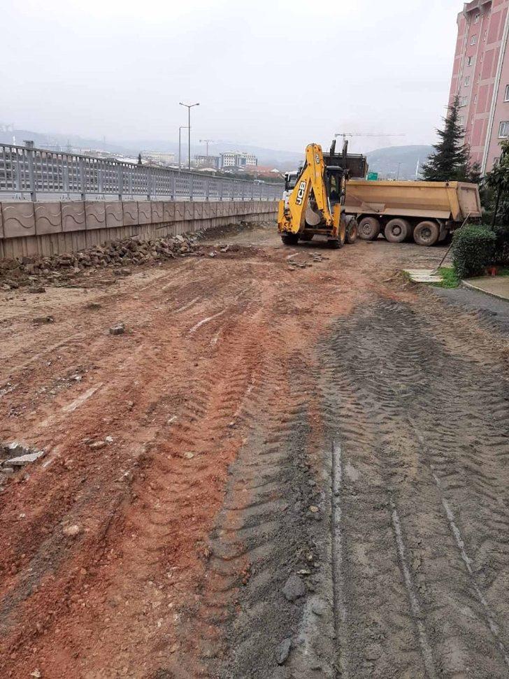 Tavşantepe TOKİ Konutları’na yeni asfalt yol G3