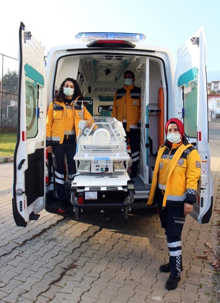 Denizli yenidoğan ambulansına kavuştu G3