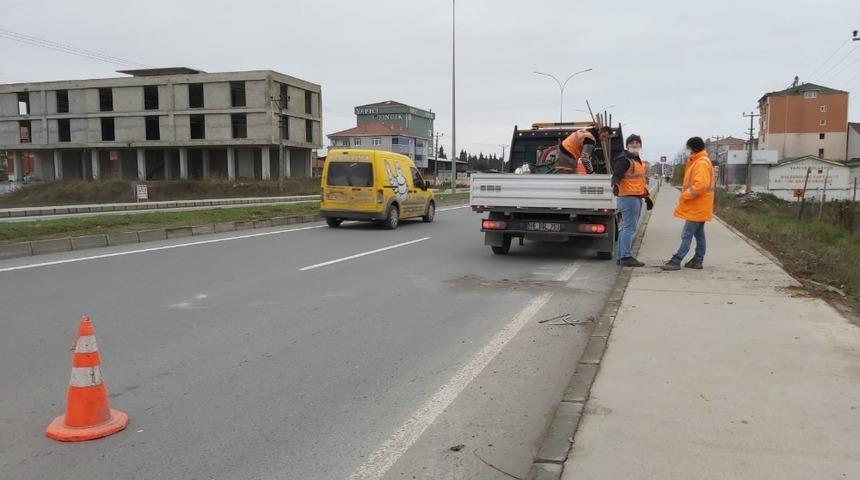 Ticari taksinin &ccedil;arptığı yabancı uyruklu kişi hastanede hayatını kaybetti