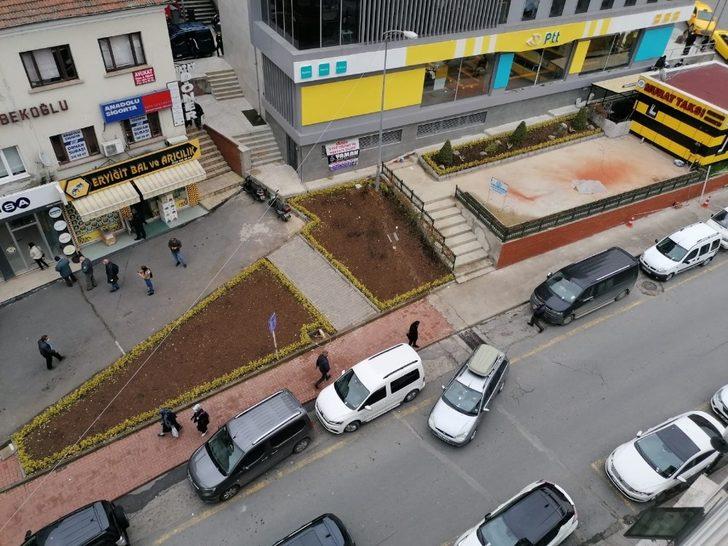 PTT binasının çevre düzenlemesini Kdz. Ereğli Belediyesi yaptı G5