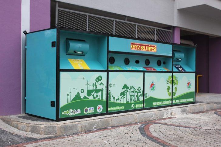 Kepez’in dört bir yanına ‘Mobil Atık Getirme Merkezi’ G1