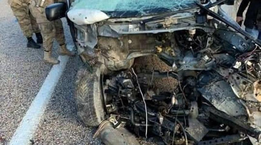 İli&ccedil;&rsquo;te trafik kazası: 2 &ouml;l&uuml;