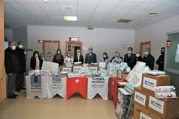 Başkan Akman’dan tedavi gören bebeklere malzeme desteği G1
