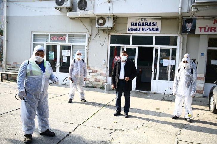 Büyükşehir, Bağarası’nı dezenfekte etti G1