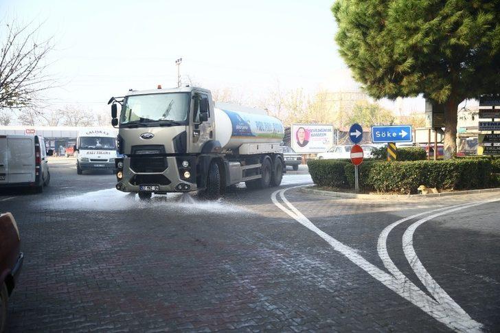 Büyükşehir, Bağarası’nı dezenfekte etti G4