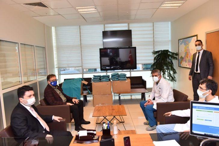 Altıeylül Belediyesi’den sağlık çalışanlarına koruyucu tulum desteği G5