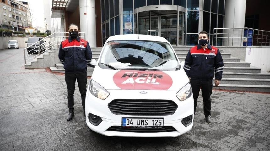 Esenler&rsquo;de Hızır Acil servis iş başında