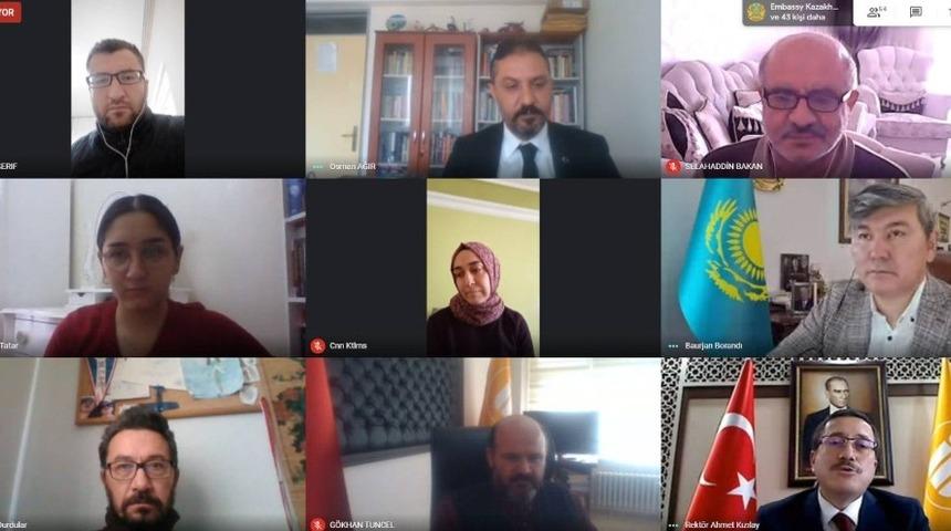 Rekt&ouml;r Kızılay&rsquo;dan Kazakistan&rsquo;a iş birliği &ccedil;ağrısı