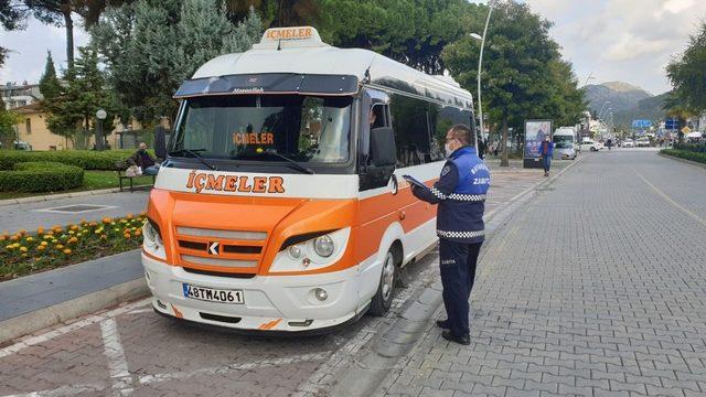 Büyükşehir’den toplu taşıma araçlarında Korona virüs denetimi