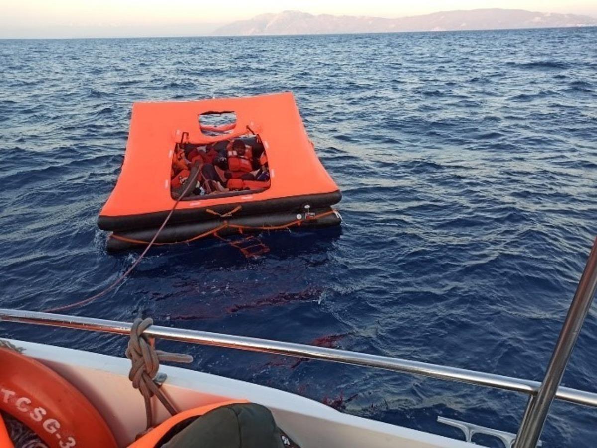 Bodrum&rsquo;da &ouml;l&uuml;me terk edilen 27 g&ouml;&ccedil;men kurtarıldı