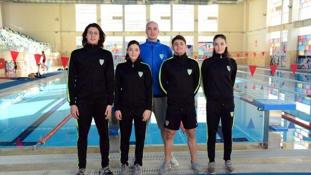 Manisa Büyükşehir’in yüzücüleri Türkiye Şampiyonasına katılıyor