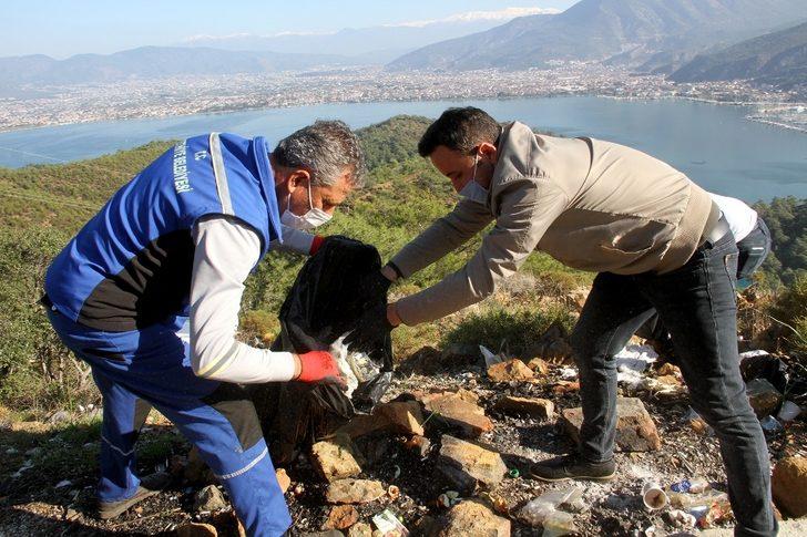Fethiye’de 3 saatte, 5 ton çöp toplandı G2