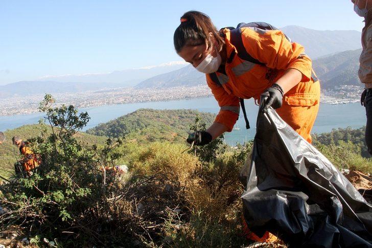 Fethiye’de 3 saatte, 5 ton çöp toplandı G4
