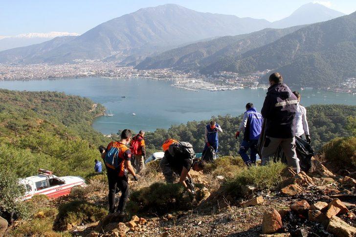 Fethiye’de 3 saatte, 5 ton çöp toplandı G5