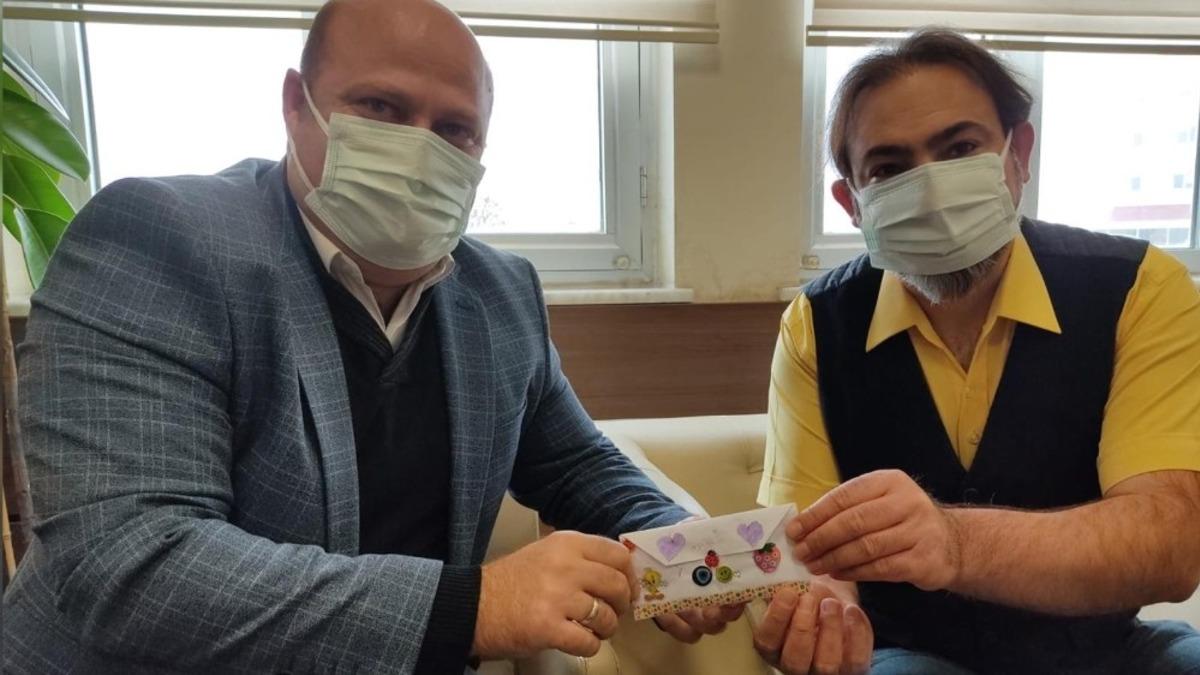 Minik &ouml;ğrencilerden sağlık &ccedil;alışanlarına 112 mektup