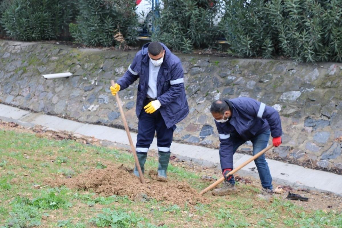 Gebze Doğu Kavşağı&rsquo;nda &ccedil;evre d&uuml;zenlemesi yapılıyor