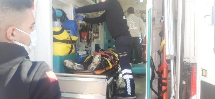 Akrobasi hareketler yaparken yaralandı G3