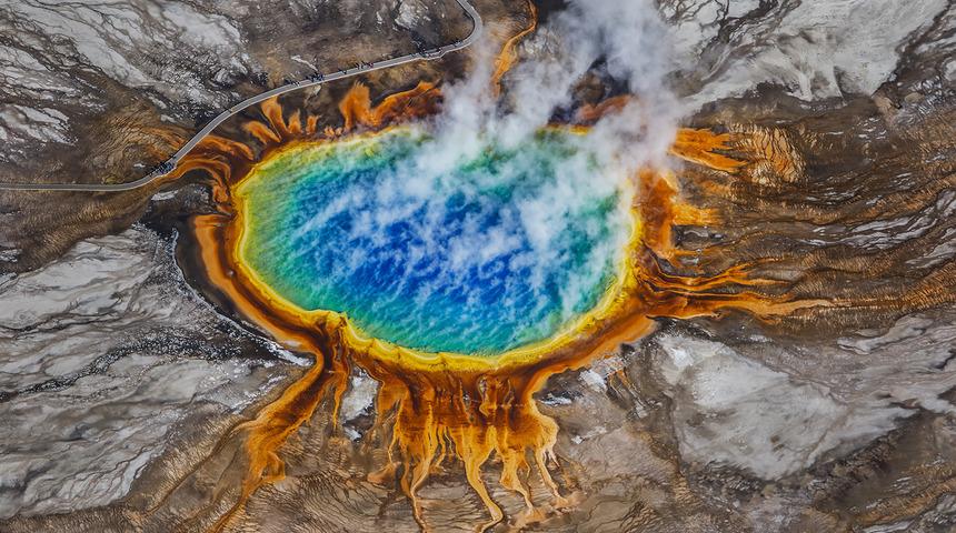Yellowstone Ulusal Parkı- Patlayan su havuzu - Dünya’nın ilk ulusal parkı