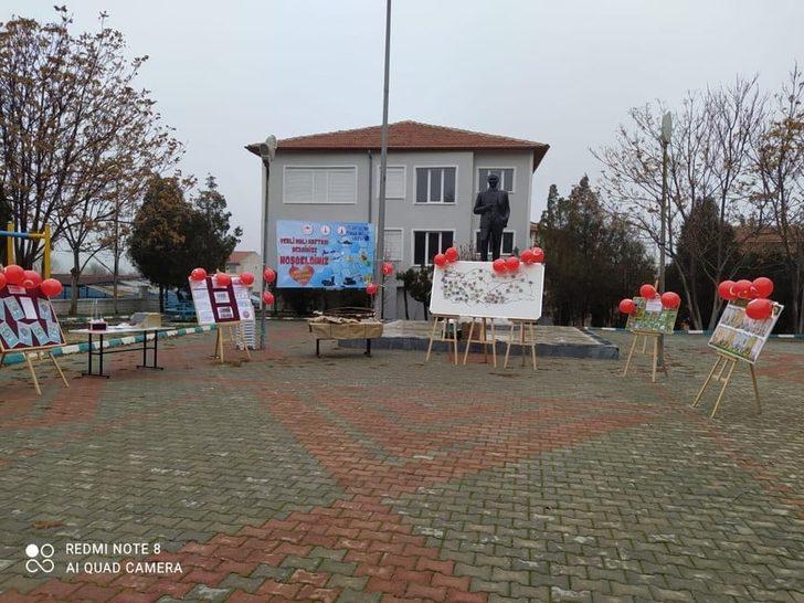 İlçe merkezine yerli ürün tanıtan sergi açtılar G2