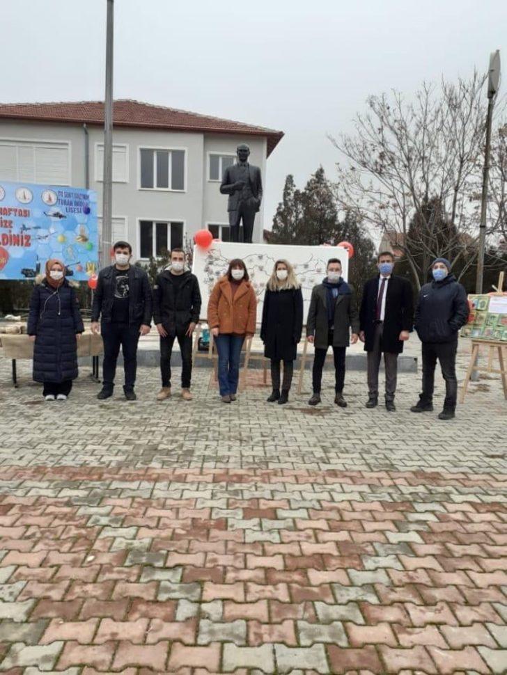 İlçe merkezine yerli ürün tanıtan sergi açtılar G5