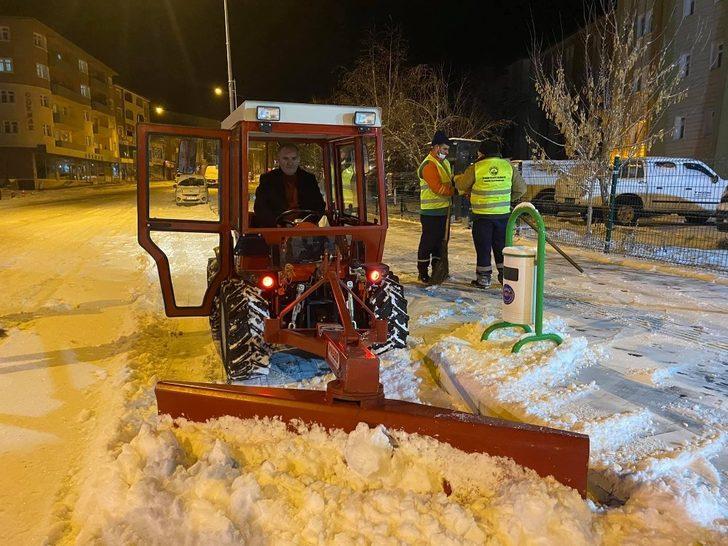 Karla birlikte karla mücadele ekiplerine ikramiye yağdı G3
