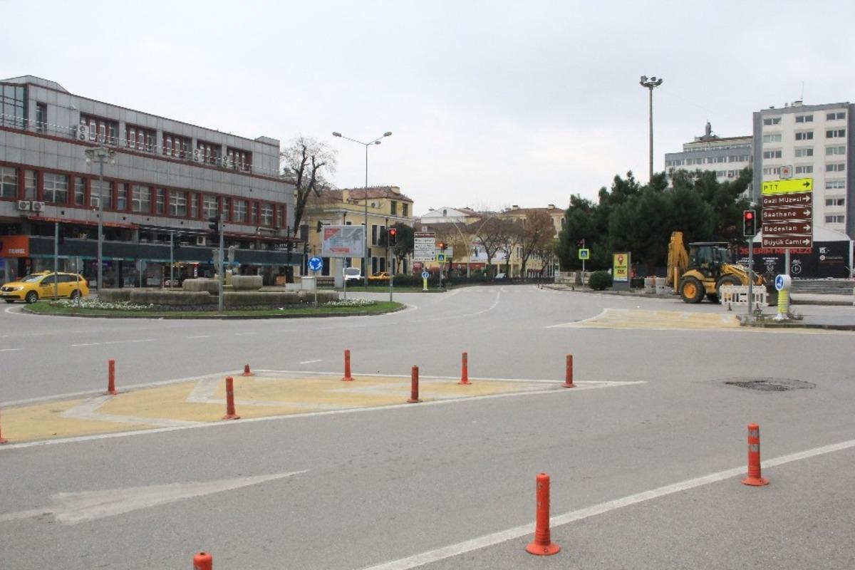 Samsun kısıtlamaya uydu, sokaklar boş kaldı