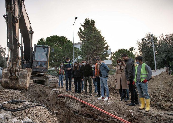 Enver Reis Caddesi’nin alt ve üst yapısı yenileniyor G3