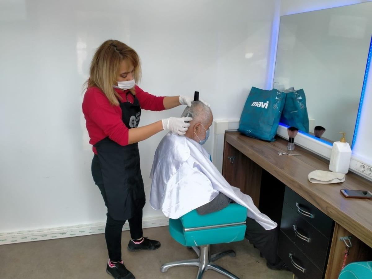 Kırsal b&ouml;lgelerde &uuml;cretsiz kuaf&ouml;r hizmeti