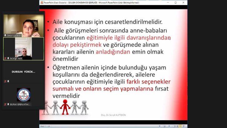 Öğretmenlere pandemi sürecinde mesleki eğitim G2