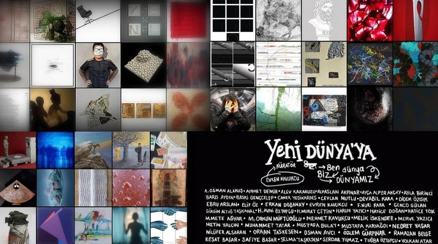 Sanat&ccedil;ıların g&ouml;z&uuml;nden &ldquo;Yeni D&uuml;nya&rsquo;ya&rdquo; online sergi