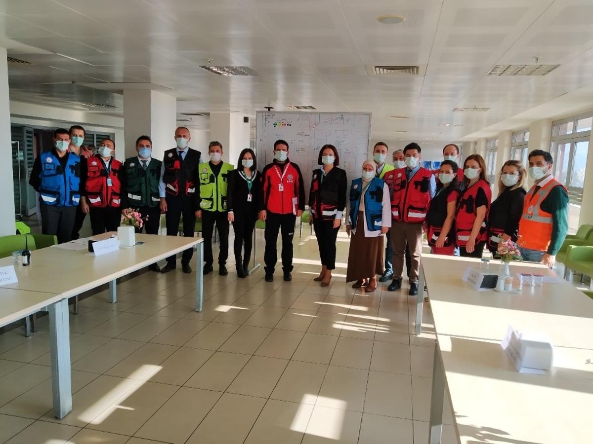 Aydın Kadın Doğum ve &Ccedil;ocuk Hastalıkları Hastanesi&rsquo;nde HAP tatbikatı yapıldı