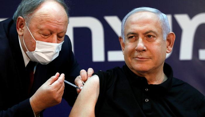 İsrail'de ilk koronavirüs aşısı canlı yayında Başbakan Netanyahu'ya yapıldı