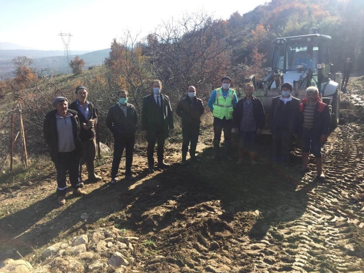 Bir mahallenin daha i&ccedil;me suyu sorunu &ccedil;&ouml;z&uuml;ld&uuml;