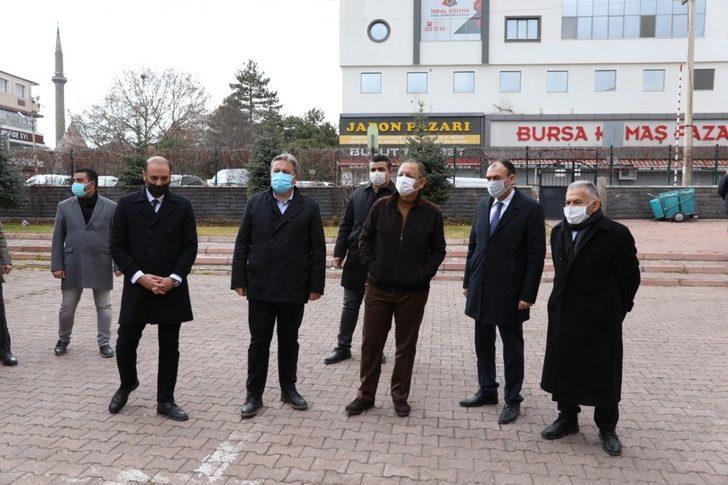 Melikgazi şehir merkezini güzelleştiriyor G3