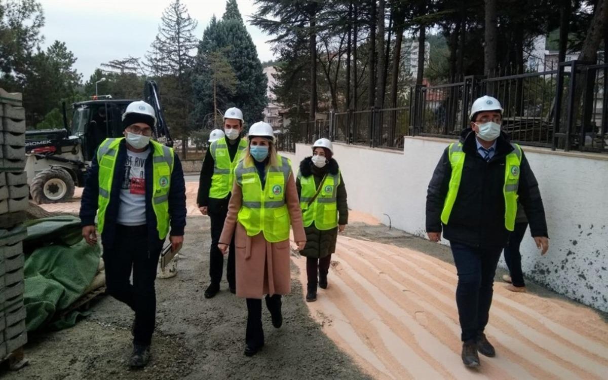 Bilecik İl Genel Sekreteri Bayrak&ccedil;ı, yatırımları inceledi