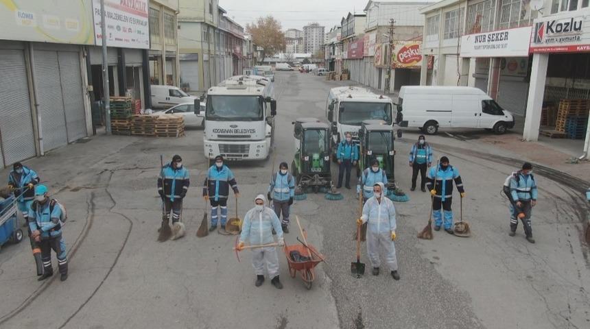 Kocasinan Belediyesi&rsquo;nden kısıtlama boyunca halka hizmet