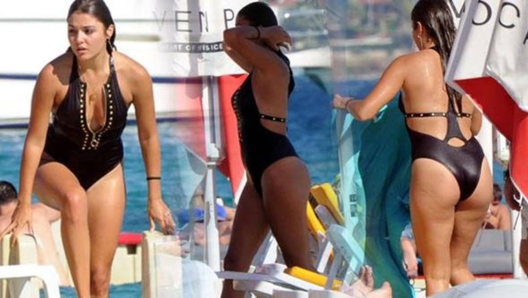 Hande Er&ccedil;el kilo aldı