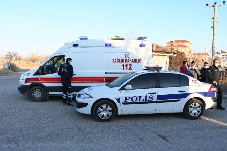 Müstakil evin çatısından düşen yaşlı adam yaralandı G3