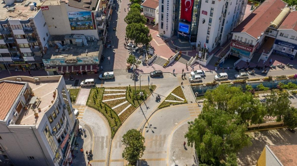 Kusadası&rsquo; nda trafik sakinleştirme projesi devam ediyor