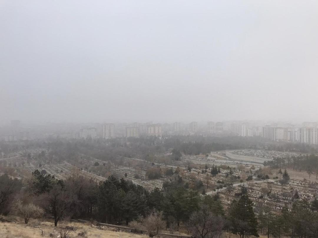 Kayseri’de sis