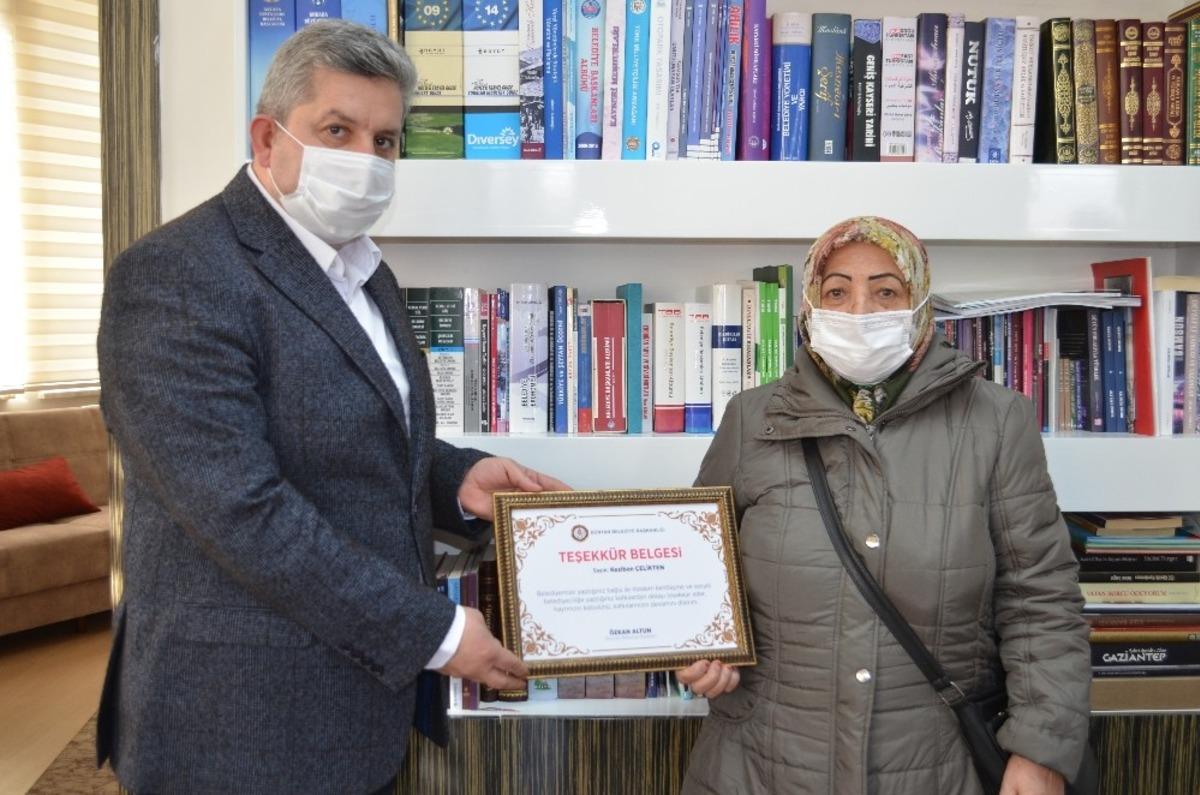 Başkan Altun, hayırsever &Ccedil;elikten&rsquo;i misafir etti