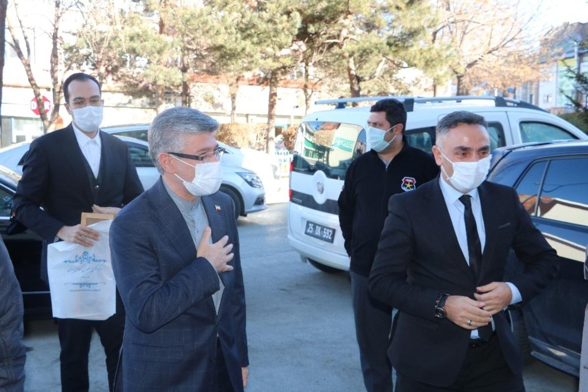 Başkonsolos Sajad Soltanzadeh, Erzurum İşkur İl M&uuml;d&uuml;rl&uuml;ğ&uuml;n&uuml; ziyaret etti