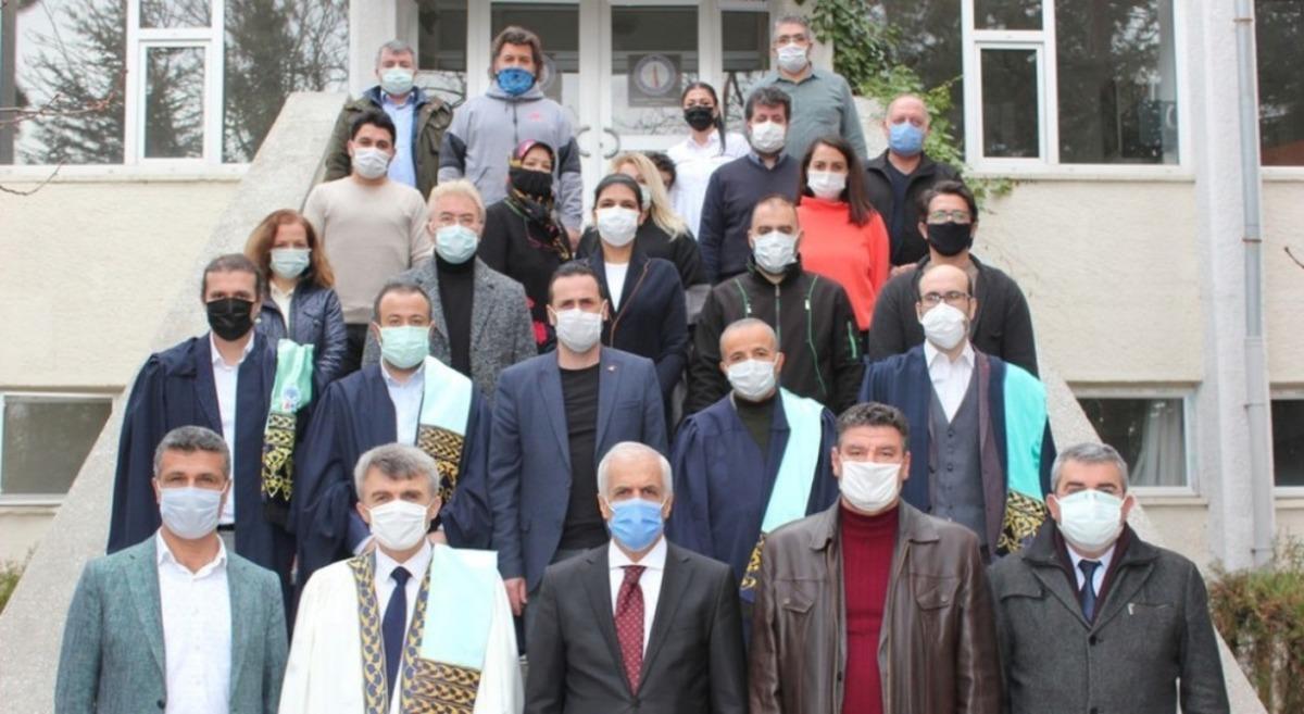 DP&Uuml; Spor Bilimleri Fak&uuml;ltesinde Akademik Y&uuml;kseltme T&ouml;reni