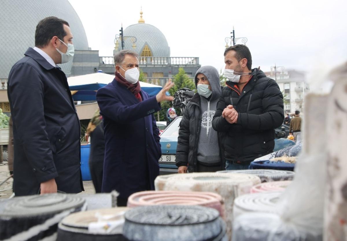 Atakum Belediyesi pazar yerlerinde yeni &ouml;nlemler aldı