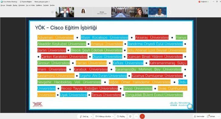 Bartın Üniversitesi, YÖK-Cisco iş birliğindeki dijital eğitimde 3. fazda yer aldı G3