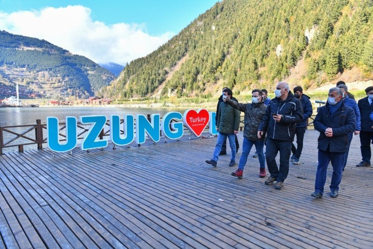 Başkan Zorluoğlu Uzung&ouml;l&rsquo;de incelemelerde bulundu