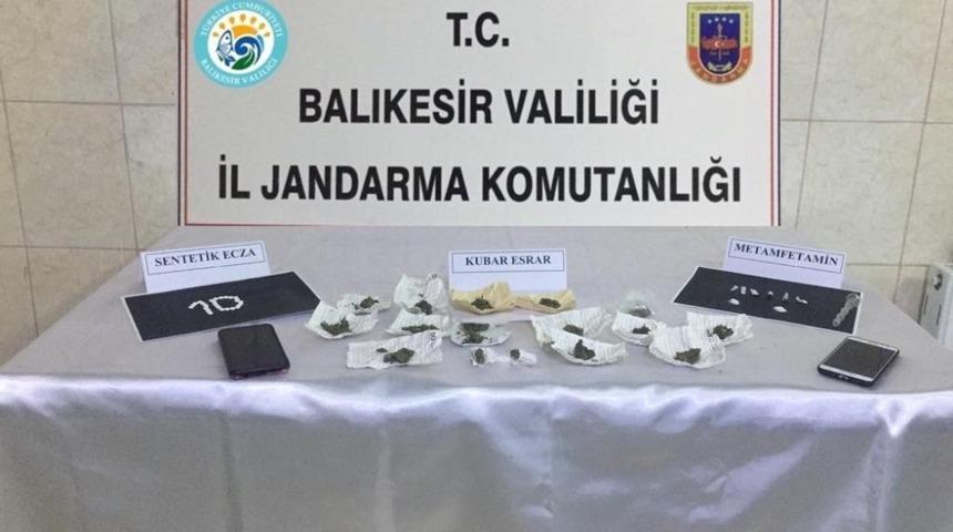 Burhaniye&rsquo;de uyuşturucu operasyonu