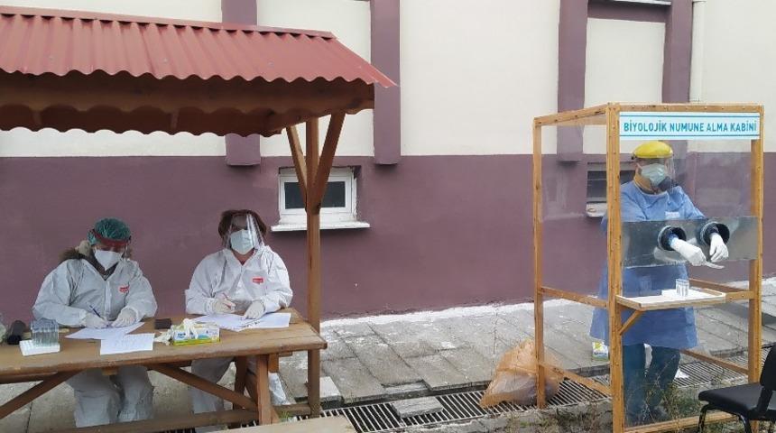 Daday&rsquo;da esnaflar koronavir&uuml;s taramasından ge&ccedil;iriliyor