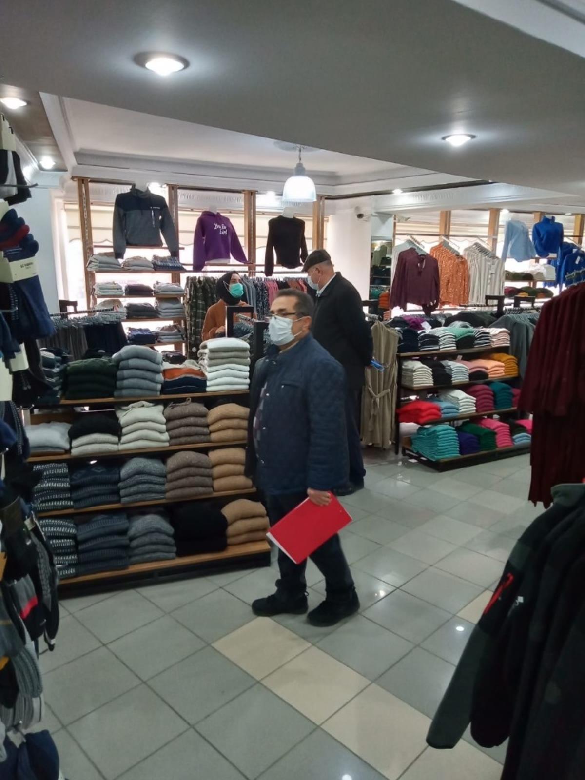 Sungurlu&rsquo;da korona vir&uuml;s denetimi