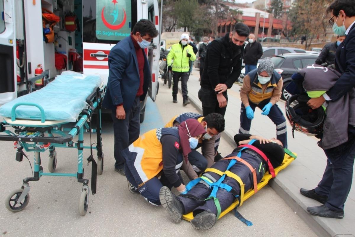 Bilecik&rsquo;te trafik kazası, 1 kişi yaralandı